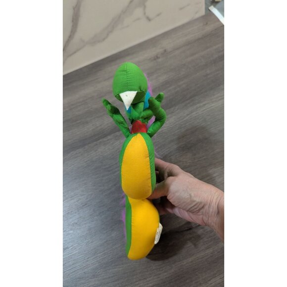 Vintage 1985 Hallmark Dinosaur Plush Toy With Purple Mane Cuddly Collectible - Picture 4 of 10